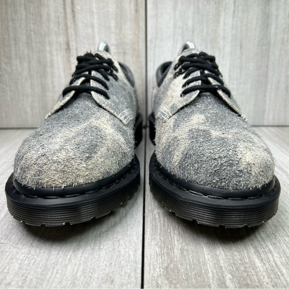 NEW Dr. Martens Docs 8053 Gray Stonewashed Suede Leather Oxfords Womens Size 9 - Picture 5 of 10